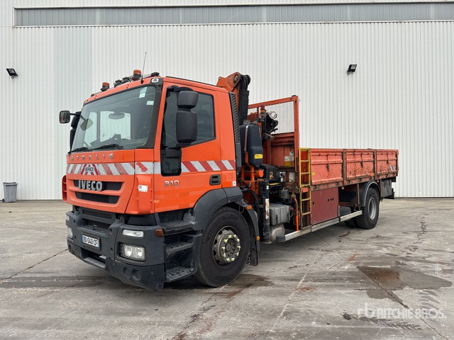 2008 Iveco Stralis 310 2007 Fassi F130A-21 5730 kg on ... Flatbed Truck with Crane - Camion plateau, Camion grue: photos 2 2008 Iveco Stralis 310 2007 Fassi F130A-21 5730 kg on ... Flatbed Truck with Crane - Camion plateau, Camion grue: photos 2