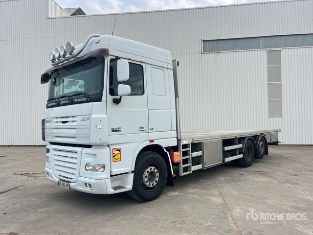 2009 DAF XF105.510 Camion Plateau Flatbed Truck - Camion plateau: photos 1 2009 DAF XF105.510 Camion Plateau Flatbed Truck - Camion plateau: photos 1