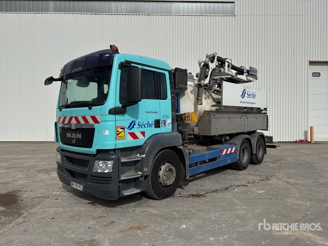 2011 MAN TGS26.400 2011 Kaiser ECO II on 6x4 Vacuum Excavator Truck - Camion hydrocureur: photos 1 2011 MAN TGS26.400 2011 Kaiser ECO II on 6x4 Vacuum Excavator Truck - Camion hydrocureur: photos 1