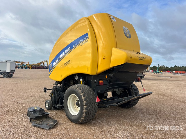 2015 New Holland Roll Belt 180 Presse A Balle Ronde Sur Essieu S/A Round Baler - Presse à balles rondes: photos 3 2015 New Holland Roll Belt 180 Presse A Balle Ronde Sur Essieu S/A Round Baler - Presse à balles rondes: photos 3