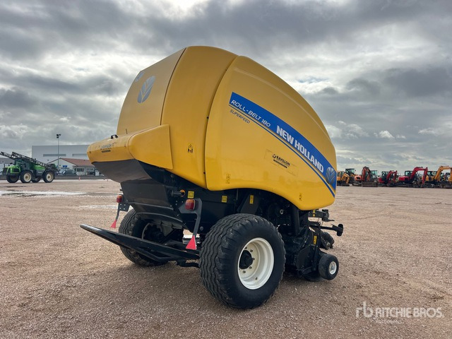 2015 New Holland Roll Belt 180 Presse A Balle Ronde Sur Essieu S/A Round Baler - Presse à balles rondes: photos 4 2015 New Holland Roll Belt 180 Presse A Balle Ronde Sur Essieu S/A Round Baler - Presse à balles rondes: photos 4