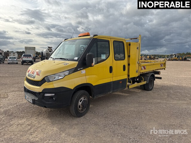 2016 Iveco 35-130 4x2 Camion Benne (Inoperable) S/A Dump Truck - Véhicule utilitaire benne, Utilitaire double cabine: photos 2 2016 Iveco 35-130 4x2 Camion Benne (Inoperable) S/A Dump Truck - Véhicule utilitaire benne, Utilitaire double cabine: photos 2