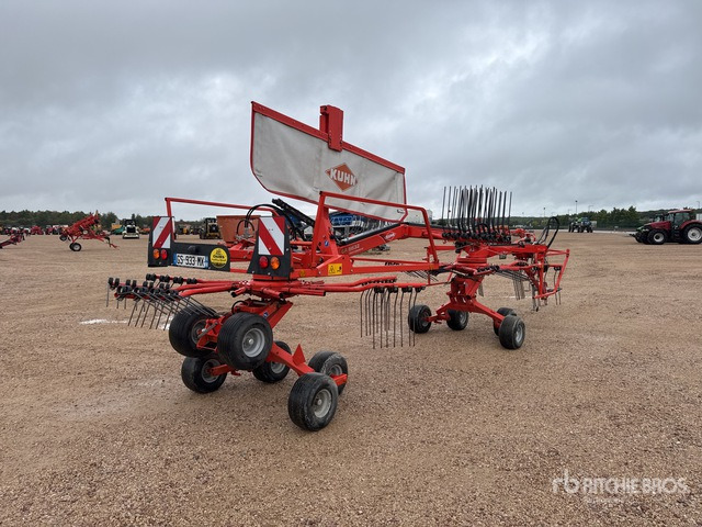 2016 Kuhn GA6632 6.6 m Semi-Mount 2 Rotor Andaineuse Hay Rake - Faneuse: photos 3 2016 Kuhn GA6632 6.6 m Semi-Mount 2 Rotor Andaineuse Hay Rake - Faneuse: photos 3