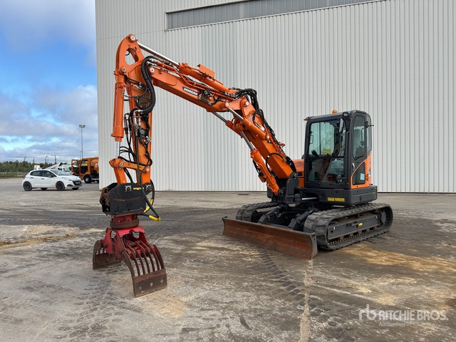 2023 Doosan DX85R-3 Pelle Sur Chenilles Et Pince Ro ... Tracked Excavator - Pelle sur chenille: photos 1 2023 Doosan DX85R-3 Pelle Sur Chenilles Et Pince Ro ... Tracked Excavator - Pelle sur chenille: photos 1