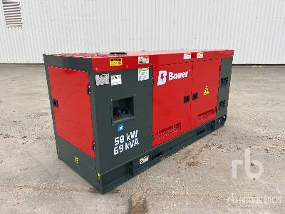 BAUER GFS-50KW 62.5 kVA Mobile (Unused) - Groupe électrogène: photos 1 BAUER GFS-50KW 62.5 kVA Mobile (Unused) - Groupe électrogène: photos 1