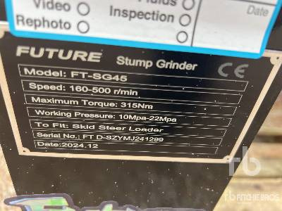 FUTURE FT-SG45 Broyeur A Souche (Non Utilise) ... - Dessoucheuse: photos 5 FUTURE FT-SG45 Broyeur A Souche (Non Utilise) ... - Dessoucheuse: photos 5