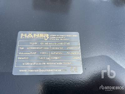 HAENER HHG8240-P100A 2400 mm Hydraulic Tilting Tilt ... - Godet pour pelle: photos 5 HAENER HHG8240-P100A 2400 mm Hydraulic Tilting Tilt ... - Godet pour pelle: photos 5