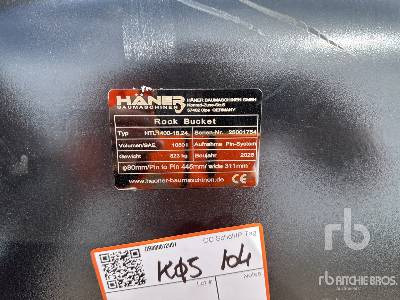 HAENER HTL1400-18-24 1400 mm Digging Digging (Unused) - Godet pour pelle: photos 5 HAENER HTL1400-18-24 1400 mm Digging Digging (Unused) - Godet pour pelle: photos 5