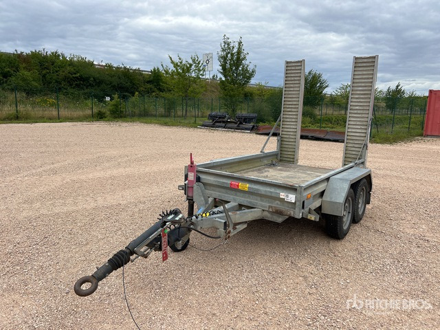 Hubiere H212L Equipment Trailer - Remorque porte-engin surbaissée: photos 1 Hubiere H212L Equipment Trailer - Remorque porte-engin surbaissée: photos 1