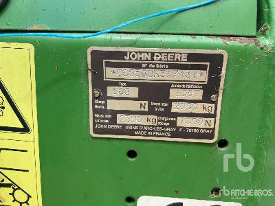 JOHN DEERE 580 Presse A Balles Rondes - Presse à balles rondes: photos 5 JOHN DEERE 580 Presse A Balles Rondes - Presse à balles rondes: photos 5