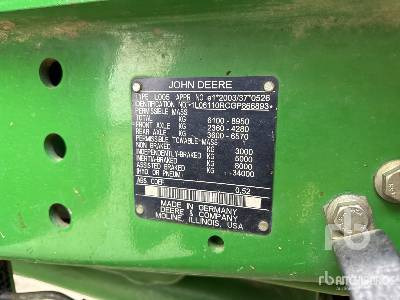 JOHN DEERE 6110R 4x4 Tracteur Agricole - Tracteur agricole: photos 5 JOHN DEERE 6110R 4x4 Tracteur Agricole - Tracteur agricole: photos 5