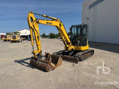 KOMATSU PC55MR-3 Mini-Pelle - Mini pelle: photos 1 KOMATSU PC55MR-3 Mini-Pelle - Mini pelle: photos 1