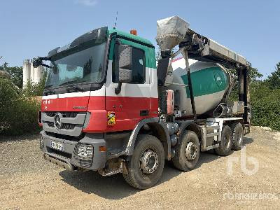 MERCEDES-BENZ ACTROS 3241 8x4 Camion Malaxeur Avec Tapis ... - Camion malaxeur: photos 1 MERCEDES-BENZ ACTROS 3241 8x4 Camion Malaxeur Avec Tapis ... - Camion malaxeur: photos 1