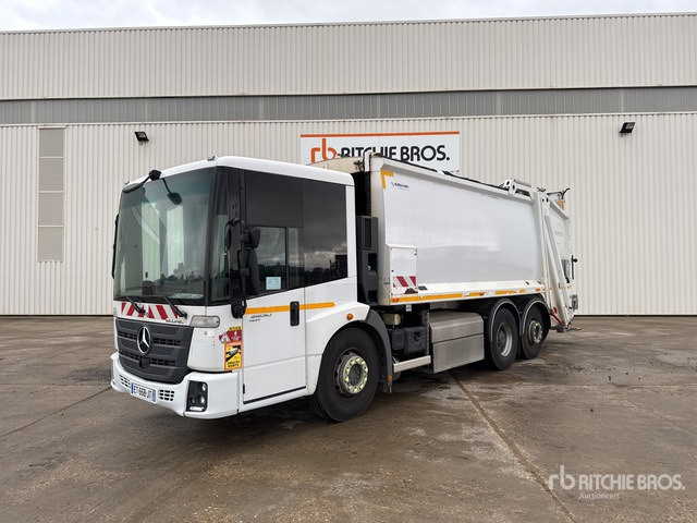 Mercedes Benz Econic 2630 NGT Waste Collection Truck - Benne à ordures ménagères: photos 2 Mercedes Benz Econic 2630 NGT Waste Collection Truck - Benne à ordures ménagères: photos 2