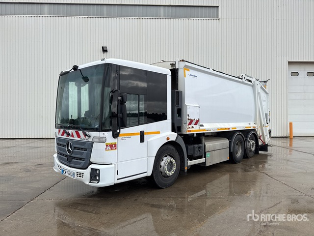 Mercedes-Benz Econic 2630 NGT Waste Collection Truck - Benne à ordures ménagères: photos 2 Mercedes-Benz Econic 2630 NGT Waste Collection Truck - Benne à ordures ménagères: photos 2