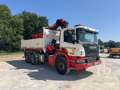 SCANIA P410 2016 Hiab X-Hiduo 188E-3 5200 k ... - Camion benne, Camion grue: photos 4 SCANIA P410 2016 Hiab X-Hiduo 188E-3 5200 k ... - Camion benne, Camion grue: photos 4
