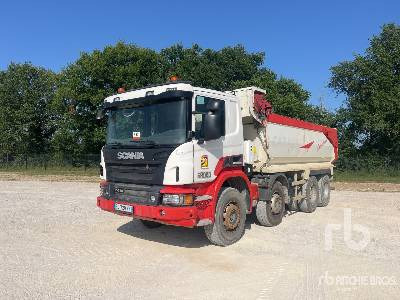 SCANIA P410 8x4 Camion Benne - Camion benne: photos 1 SCANIA P410 8x4 Camion Benne - Camion benne: photos 1