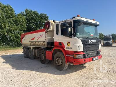 SCANIA P410 8x4 Camion Benne - Camion benne: photos 5 SCANIA P410 8x4 Camion Benne - Camion benne: photos 5