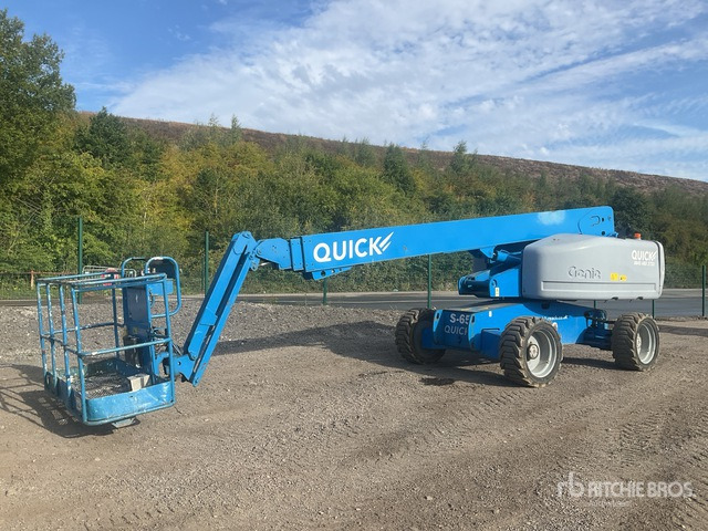 2007 Genie S-65 4WD Diesel Telescopic Boom Lift - Nacelle télescopique: photos 1 2007 Genie S-65 4WD Diesel Telescopic Boom Lift - Nacelle télescopique: photos 1