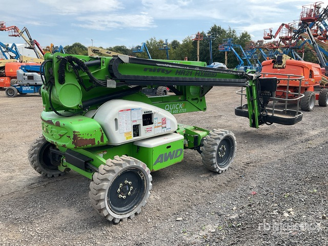 2015 Nifty HR21 4WD Hybrid Articulating Boom Lift - Nacelle articulée: photos 4 2015 Nifty HR21 4WD Hybrid Articulating Boom Lift - Nacelle articulée: photos 4