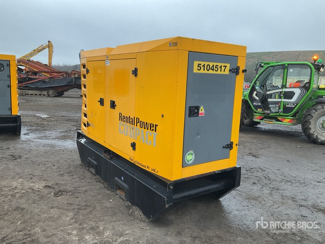 2015 Sdmo R110 100 kVA Skid-Mounted Generator Set - Groupe électrogène: photos 3 2015 Sdmo R110 100 kVA Skid-Mounted Generator Set - Groupe électrogène: photos 3