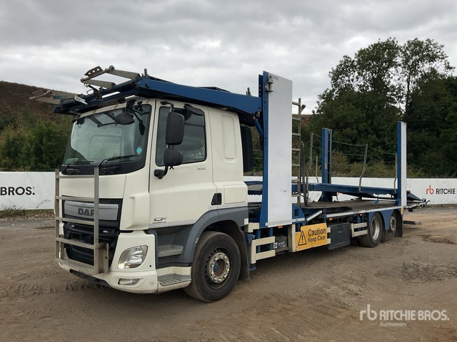 2016 DAF CF330 Euro6 6x2 Sleeper Car Carrier Truck - Broyeur/ Épareuse: photos 2 2016 DAF CF330 Euro6 6x2 Sleeper Car Carrier Truck - Broyeur/ Épareuse: photos 2