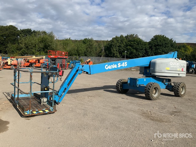 2017 Genie S45 4WD Diesel Telescopic Boom Lift - Nacelle télescopique: photos 1 2017 Genie S45 4WD Diesel Telescopic Boom Lift - Nacelle télescopique: photos 1