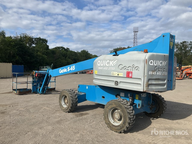 2017 Genie S45 4WD Diesel Telescopic Boom Lift - Nacelle télescopique: photos 2 2017 Genie S45 4WD Diesel Telescopic Boom Lift - Nacelle télescopique: photos 2