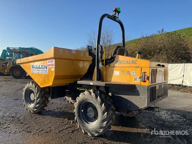 2018 Mecalac TA6 6 t 4x4 Dumper - Tombereau: photos 3 2018 Mecalac TA6 6 t 4x4 Dumper - Tombereau: photos 3