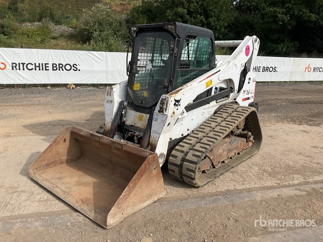 2019 Bobcat T870 Two-Speed High Flow Tracked Skid Steer Loader - Mini chargeuse: photos 1 2019 Bobcat T870 Two-Speed High Flow Tracked Skid Steer Loader - Mini chargeuse: photos 1