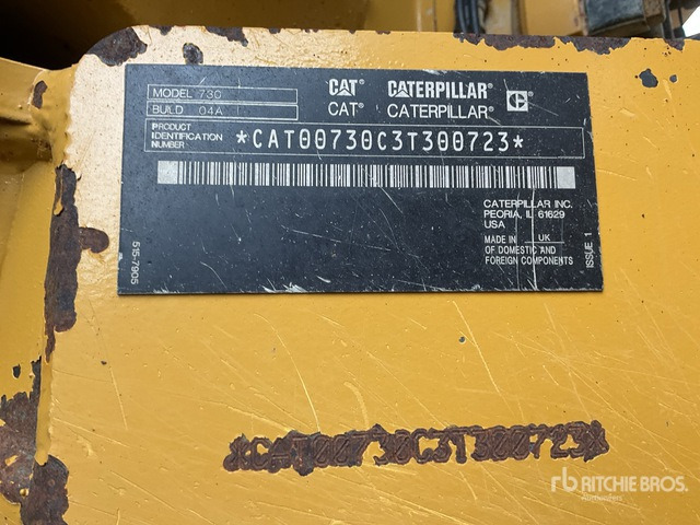 2019 Cat 730 Articulated Dump Truck - Tombereau articulé: photos 2 2019 Cat 730 Articulated Dump Truck - Tombereau articulé: photos 2