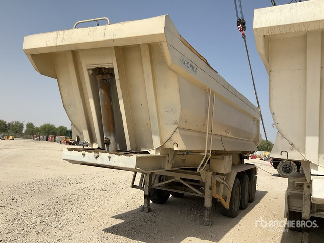 2014 Gorica TP25.07 Tri/A End Dump Trailer - Semi-remorque benne: photos 2 2014 Gorica TP25.07 Tri/A End Dump Trailer - Semi-remorque benne: photos 2