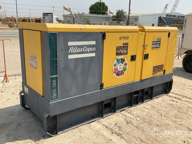 2017 Atlas Copco QAS150 150 kVA Skid-Mounted Generator Set - Groupe électrogène: photos 4 2017 Atlas Copco QAS150 150 kVA Skid-Mounted Generator Set - Groupe électrogène: photos 4