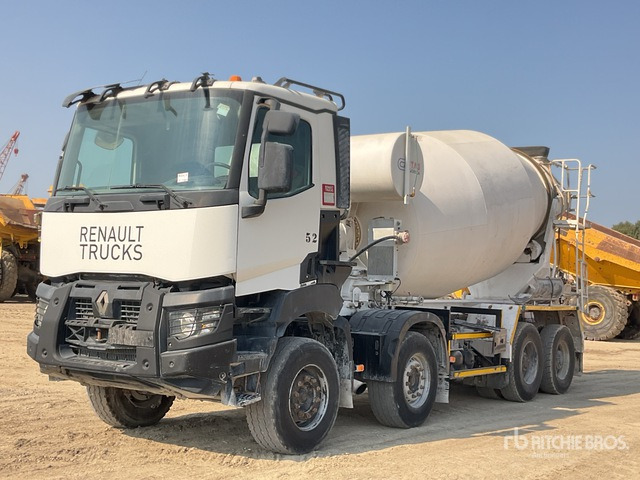 2019 Renault K440 8x4 Twin-Steer Mixer Truck - Camion malaxeur: photos 1 2019 Renault K440 8x4 Twin-Steer Mixer Truck - Camion malaxeur: photos 1