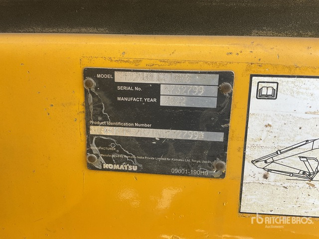 2022 Komatsu PC210LC-10M0 Tracked Excavator - Pelle sur chenille: photos 2 2022 Komatsu PC210LC-10M0 Tracked Excavator - Pelle sur chenille: photos 2