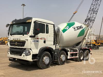 CNHTC HOWO TX340 8x4 Twin-Steer - Camion malaxeur: photos 1 CNHTC HOWO TX340 8x4 Twin-Steer - Camion malaxeur: photos 1
