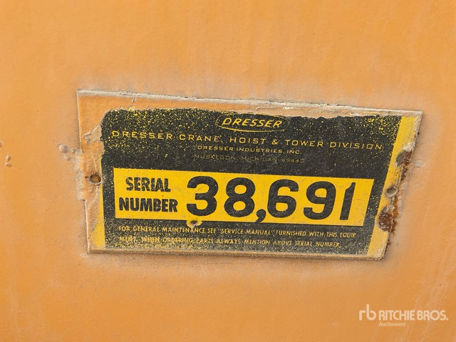 Dresser DL-DMR-3 Overhead Bridge Crane - Portique de manutention: photos 1 Dresser DL-DMR-3 Overhead Bridge Crane - Portique de manutention: photos 1