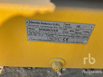 GEROTTO FEDERICO MINIMOVER Crawler Hydraulic (Unused) - Nacelle ciseaux: photos 5 GEROTTO FEDERICO MINIMOVER Crawler Hydraulic (Unused) - Nacelle ciseaux: photos 5