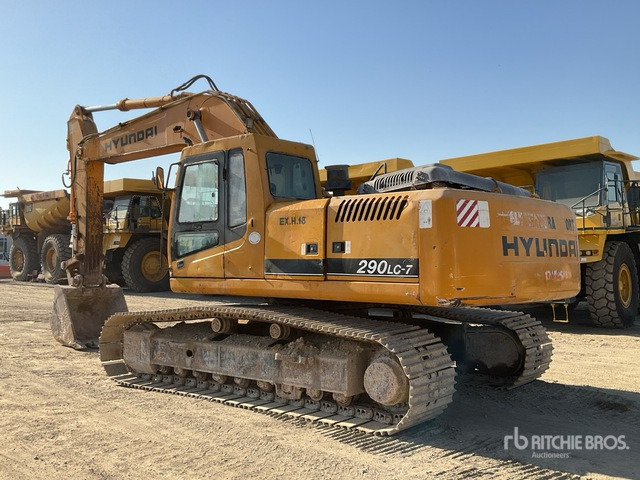 Hyundai Robex 290LC-7 - Pelle sur chenille: photos 4 Hyundai Robex 290LC-7 - Pelle sur chenille: photos 4