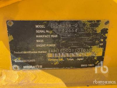 KOMATSU GD825A-2 - Niveleuse: photos 5 KOMATSU GD825A-2 - Niveleuse: photos 5