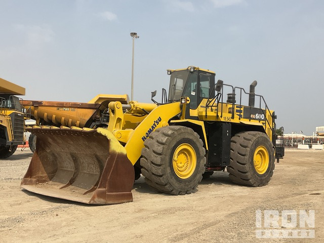 Komatsu WA600-6 - Chargeuse sur pneus: photos 1 Komatsu WA600-6 - Chargeuse sur pneus: photos 1