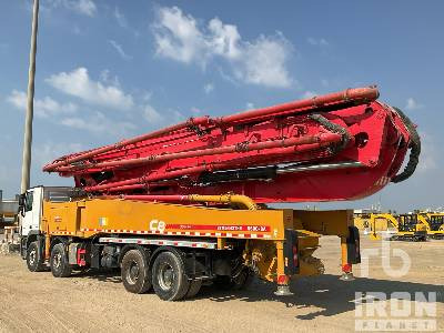 MERCEDES-BENZ ACTROS 4144 2019 Sany SYM5443THB 56 m on 8x ... - Camion pompe: photos 2 MERCEDES-BENZ ACTROS 4144 2019 Sany SYM5443THB 56 m on 8x ... - Camion pompe: photos 2