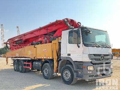 MERCEDES-BENZ ACTROS 4144 2019 Sany SYM5443THB 56 m on 8x ... - Camion pompe: photos 4 MERCEDES-BENZ ACTROS 4144 2019 Sany SYM5443THB 56 m on 8x ... - Camion pompe: photos 4