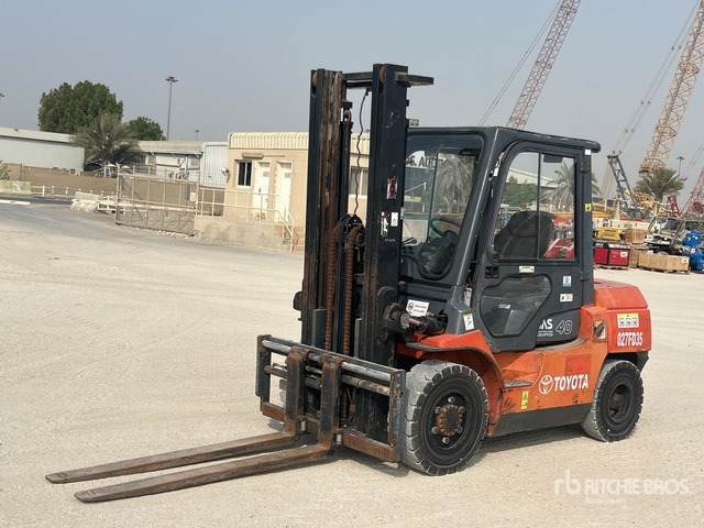 Toyota 02-7FD35 Forklift - Chariot élévateur: photos 1 Toyota 02-7FD35 Forklift - Chariot élévateur: photos 1