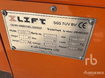 XLIFT XL900 Electric (Unused) - Nacelle ciseaux: photos 5 XLIFT XL900 Electric (Unused) - Nacelle ciseaux: photos 5