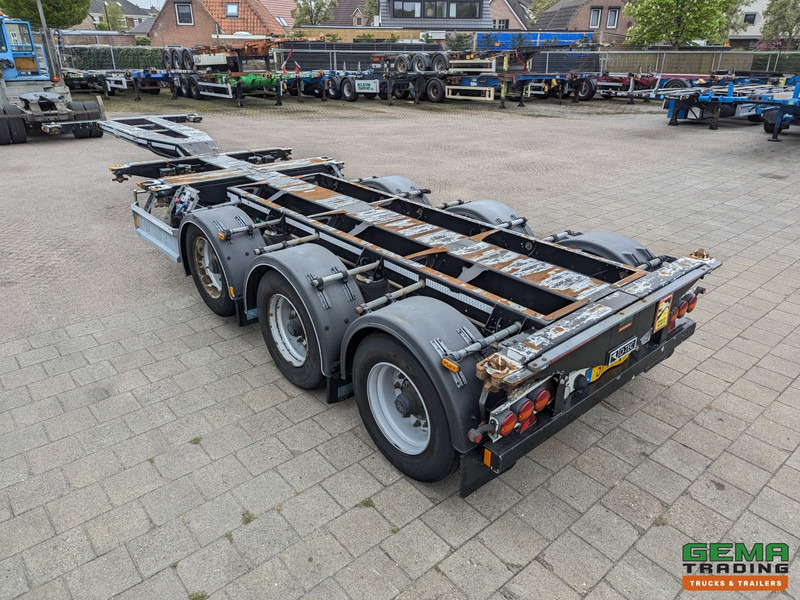 D-Tec FLEXITRAILER 3-Assen BPW - Lift-as - Trommelremmem - Alle aansluitingen - Semi-remorque porte-conteneur/ Caisse mobile: photos 4 D-Tec FLEXITRAILER 3-Assen BPW - Lift-as - Trommelremmem - Alle aansluitingen - Semi-remorque porte-conteneur/ Caisse mobile: photos 4