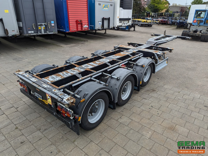 D-Tec FLEXITRAILER 3-Assen BPW - Lift-as - Trommelremmem - Alle aansluitingen - Semi-remorque porte-conteneur/ Caisse mobile: photos 3 D-Tec FLEXITRAILER 3-Assen BPW - Lift-as - Trommelremmem - Alle aansluitingen - Semi-remorque porte-conteneur/ Caisse mobile: photos 3
