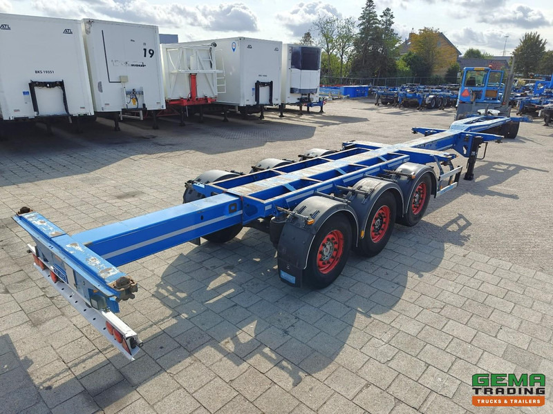D-Tec FLEXITRAILER 3-Assen SAF - MULTI - Schijfremmen - LiftAs - Alle Aansluitingen - 4819KG - 04/2026 APK - Semi-remorque porte-conteneur/ Caisse mobile: photos 1 D-Tec FLEXITRAILER 3-Assen SAF - MULTI - Schijfremmen - LiftAs - Alle Aansluitingen - 4819KG - 04/2026 APK - Semi-remorque porte-conteneur/ Caisse mobile: photos 1