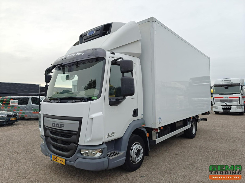 DAF LF 210 FA 4x2 Dagcab Euro6A - Koel/Vriesbak 5.5M + Carrier Supra 550 + Laadklep 2000KG - 173.000KM! - Camion frigorifique: photos 1 DAF LF 210 FA 4x2 Dagcab Euro6A - Koel/Vriesbak 5.5M + Carrier Supra 550 + Laadklep 2000KG - 173.000KM! - Camion frigorifique: photos 1