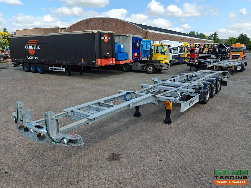 Fliegl SDS01 3-Assen SAF - LiftAs - Schijfremmen - Alle Aansluitingen - Gegalvaniseerd - Kop/KontSchuiver - Ongebruikt! - Semi-remorque porte-conteneur/ Caisse mobile: photos 2 Fliegl SDS01 3-Assen SAF - LiftAs - Schijfremmen - Alle Aansluitingen - Gegalvaniseerd - Kop/KontSchuiver - Ongebruikt! - Semi-remorque porte-conteneur/ Caisse mobile: photos 2